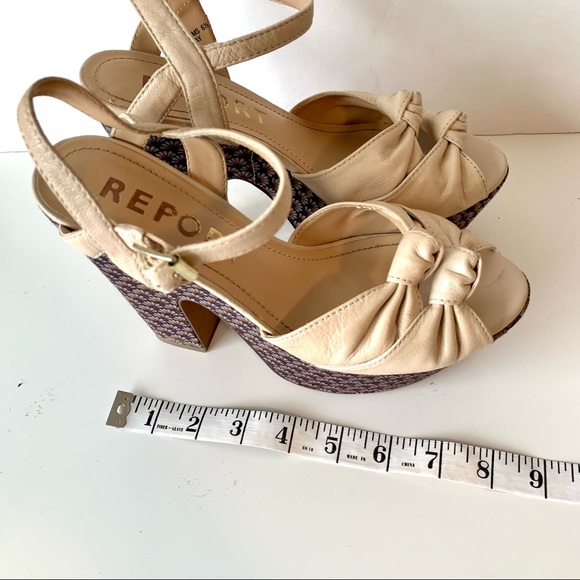 REPORT “Ray” Double Knot Peep Toe Platforms—SZ 6.5 - Picture 14 of 14